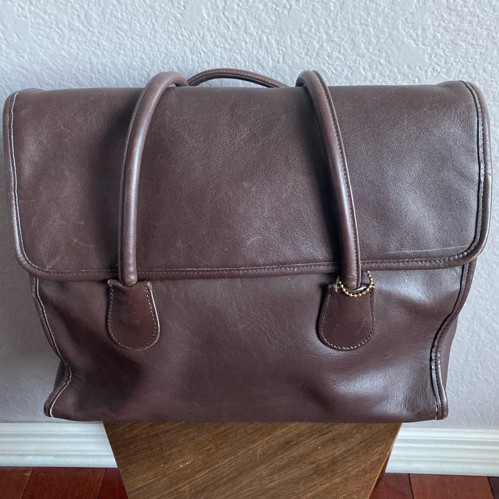 Coach Double Strap Tote Bag